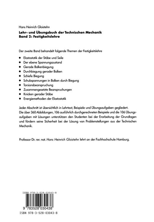 Produktbild: Lehr- und &Uuml;bungsbuch der Technischen Mechanik