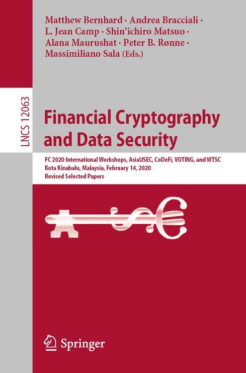 Produktbild: Financial Cryptography and Data Security