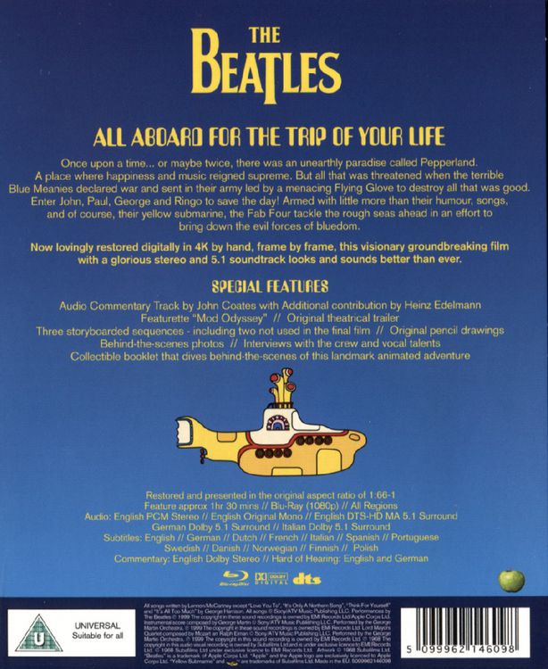 Produktbild: Beatles - Yellow Submarine [LE]