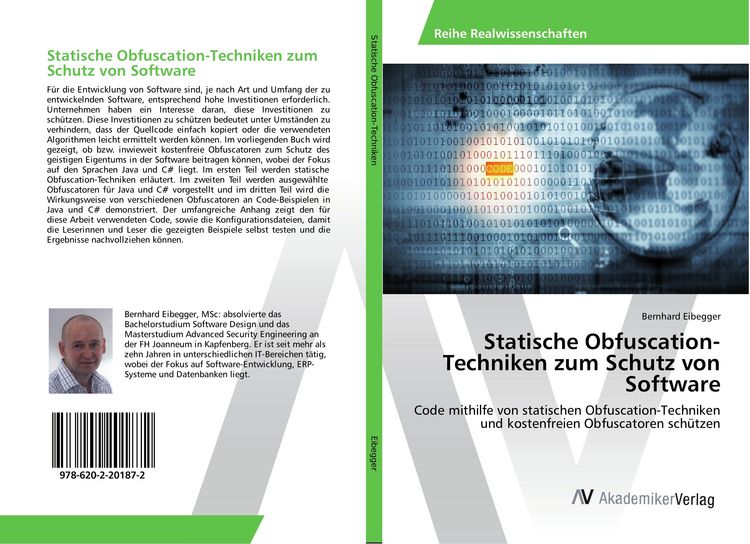 Produktbild: Statische Obfuscation-Techniken zum Schutz von Software