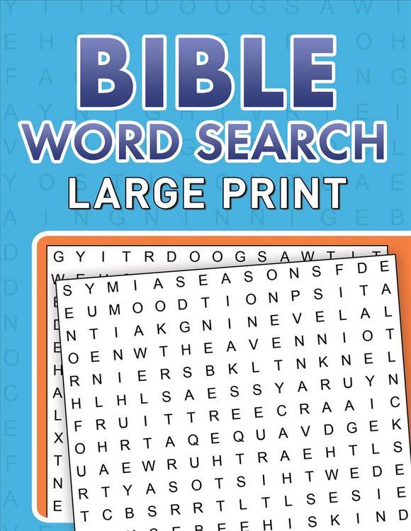 Produktbild: Compiled By Barbour Staff: Bible Word Searches Large Print
