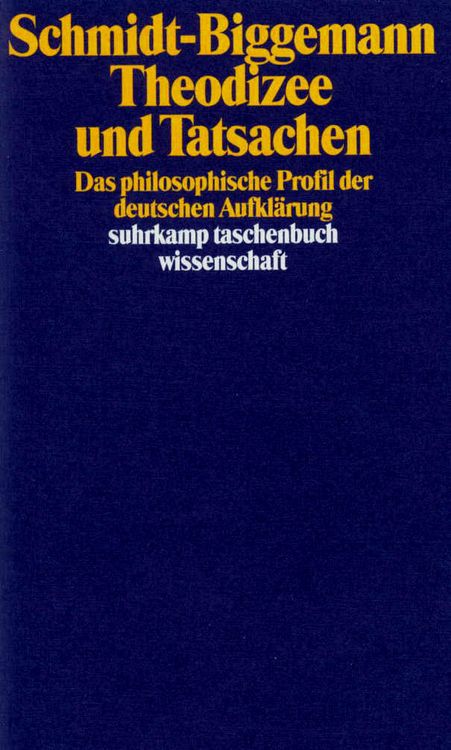 Produktbild: Theodizee und Tatsachen