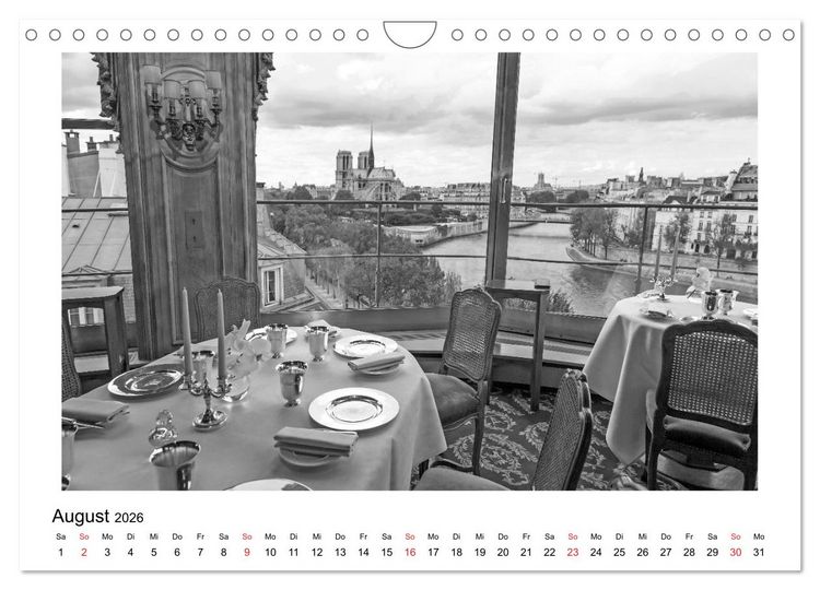 Produktbild: Paris vive la m&eacute;tropole (Wandkalender 2026 DIN A4 quer), CALVENDO Monatskalender