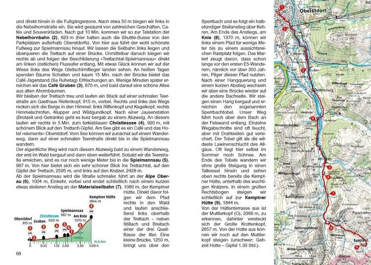 Produktbild: Alpen&uuml;berquerung Fernwanderweg E5, Rother Wanderf&uuml;hrer