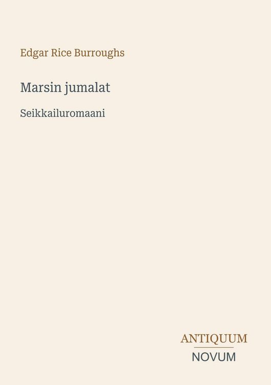 Produktbild: Marsin jumalat