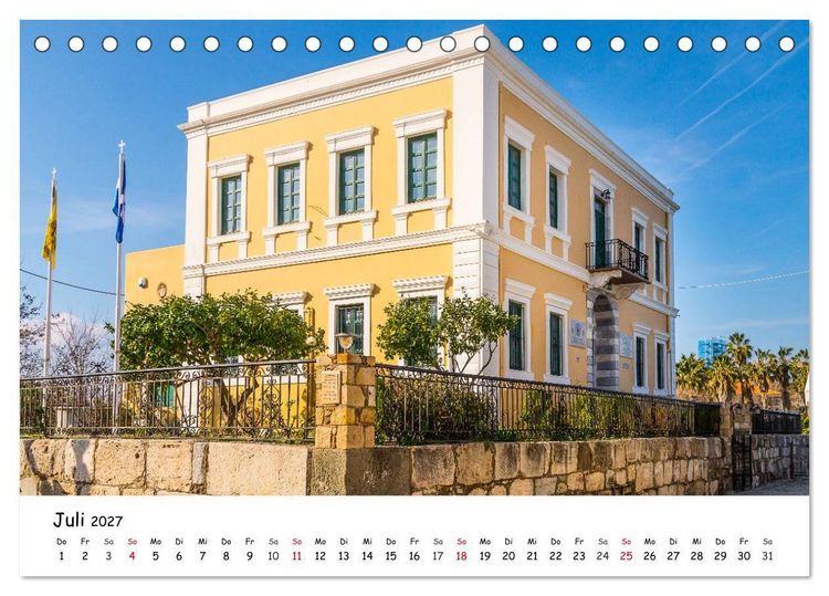 Produktbild: Kos 2027 (Tischkalender 2027 DIN A5 quer), CALVENDO Monatskalender
