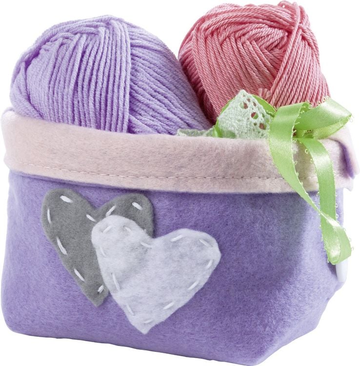 Produktbild: Folia Bastelfilz PASTELL 150g/m&sup2;, 20x30cm, 10 Blatt farbig