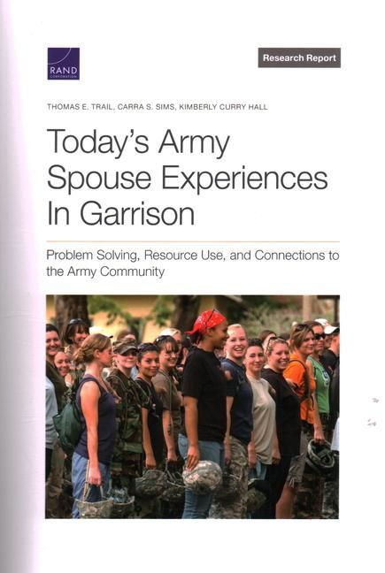 Produktbild: Today's Army Spouse Experiences in Garrison