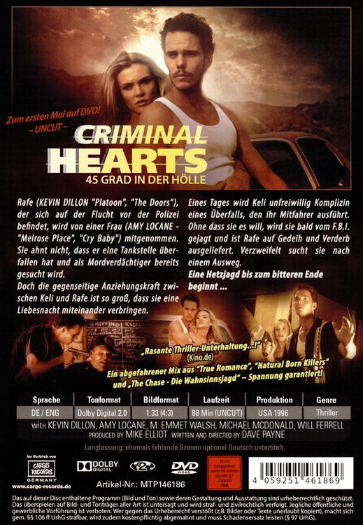 Produktbild: Criminal Hearts - 45 Grad in der H&ouml;lle