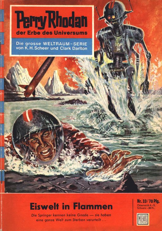 Produktbild: Perry Rhodan 33: Eiswelt in Flammen