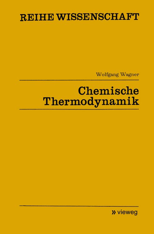 Produktbild: Chemische Thermodynamik
