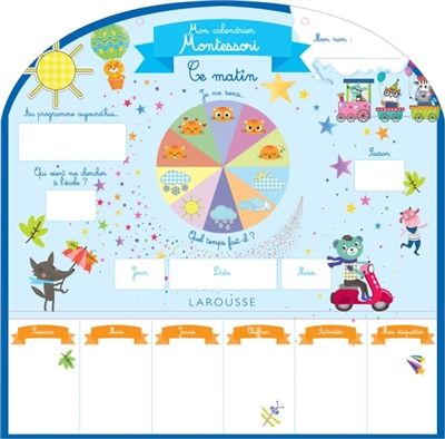 Produktbild: Mon calendrier Montessori