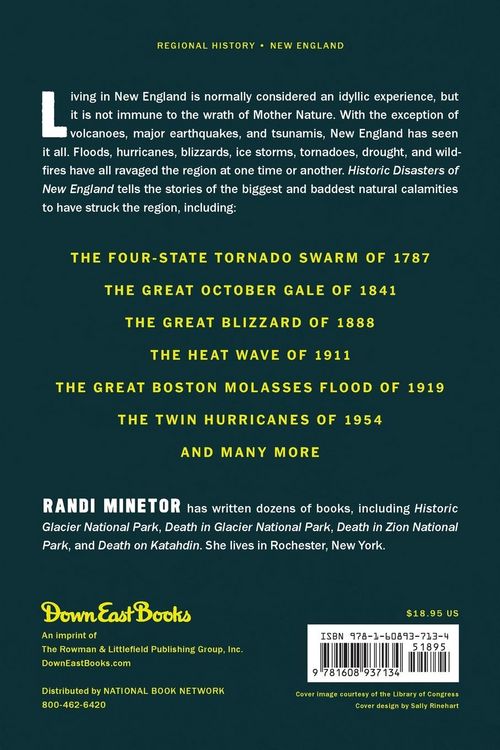Produktbild: Historic Disasters of New England
