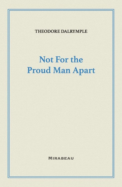 Produktbild: Not For the Proud Man Apart