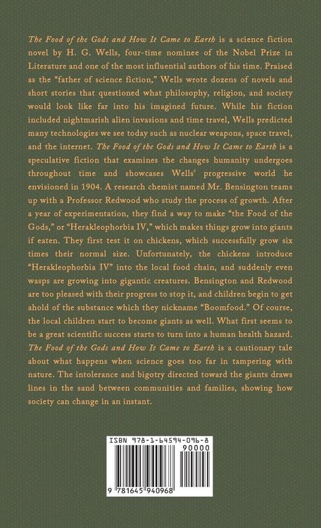 Produktbild: The Food of the Gods and How It Came to Earth