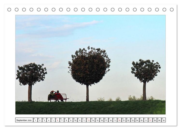 Produktbild: Am Niederrhein. Der Altkreis Moers (Tischkalender 2026 DIN A5 quer), CALVENDO Monatskalender