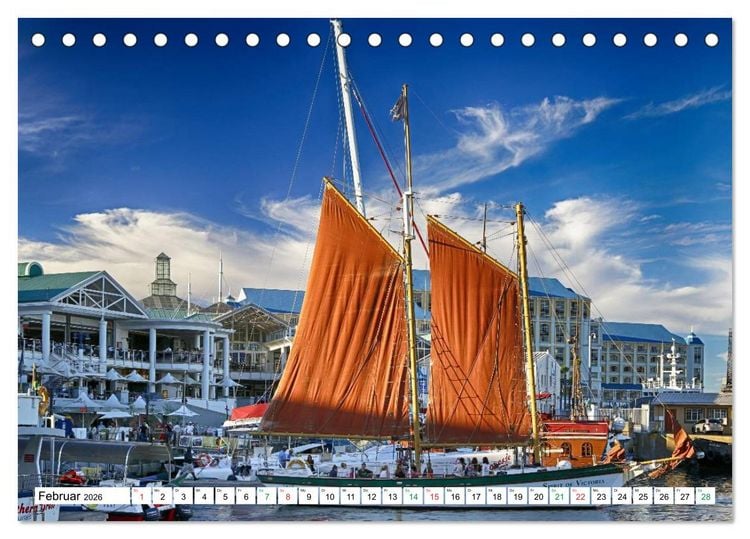 Produktbild: S&Uuml;DAFRIKA - Impressionen von der Garden Route (Tischkalender 2026 DIN A5 quer), CALVENDO Monatskalender