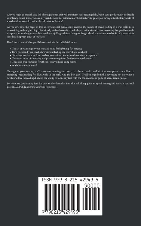 Produktbild: A Slacker's Guide to Speed Reading