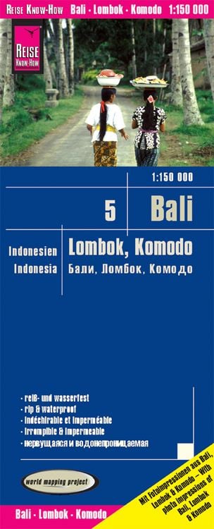 Bild vom Artikel Reise Know-How Landkarte Bali, Lombok vom Autor Reise Know-How Verlag Peter Rump