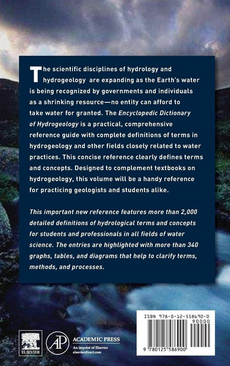 Produktbild: Encyclopedic Dictionary of Hydrogeology