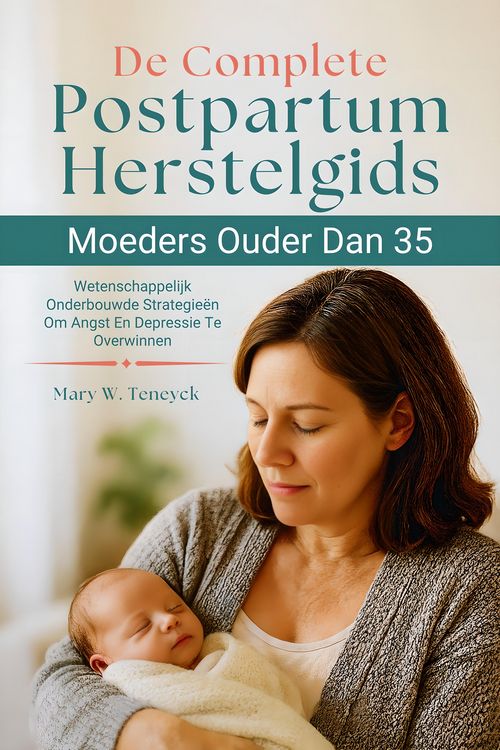 Produktbild: De Complete Postpartum Herstelgids Voor Moeders Ouder Dan 35