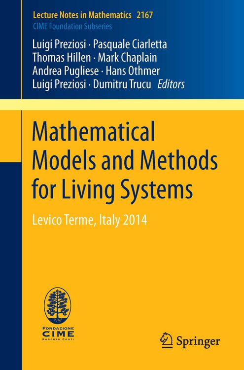 Produktbild: Mathematical Models and Methods for Living Systems