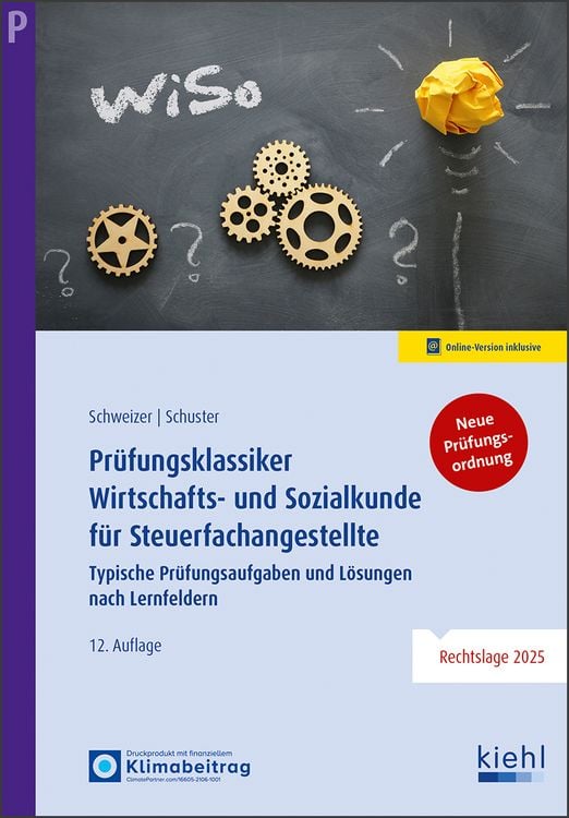Produktbild: Pr&uuml;fungsklassiker Wirtschafts- und Sozialkunde f&uuml;r Steuerfachangestellte