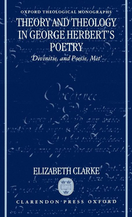 Produktbild: Theory and Theology in George Herbert's Poetry