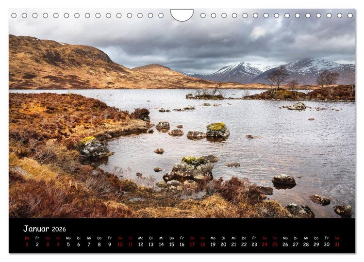 Produktbild: Schottland zum Verlieben (Wandkalender 2026 DIN A4 quer), CALVENDO Monatskalender