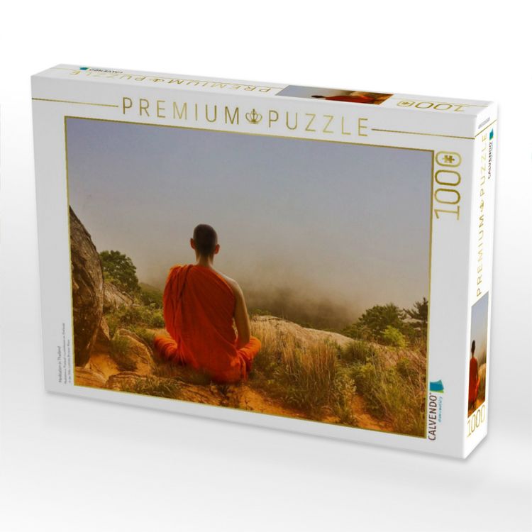 Produktbild: CALVENDO Puzzle Meditation in Thailand | 1000 Teile Lege-Gr&ouml;&szlig;e 64x48cm Foto-Puzzle f&uuml;r gl&uuml;ckliche Stunden