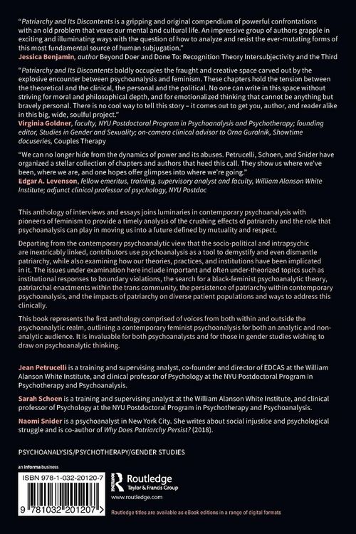 Produktbild: Patriarchy and Its Discontents