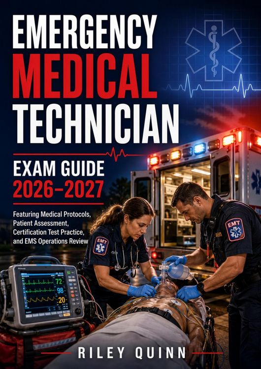 Produktbild: Emergency Medical Technician Exam Guide 2026-2027