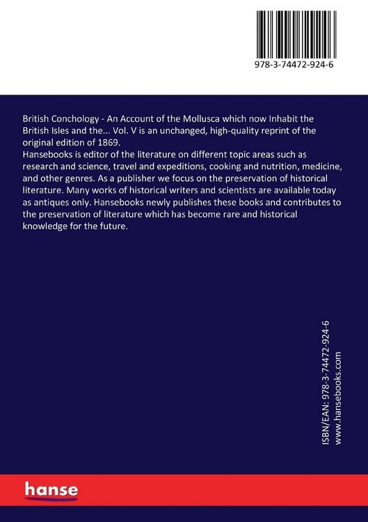 Produktbild: British Conchology