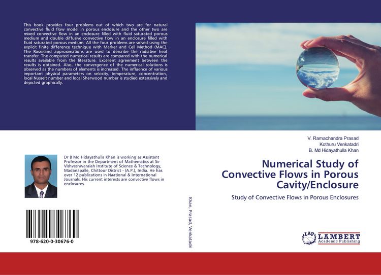 Produktbild: Numerical Study of Convective Flows in Porous Cavity/Enclosure