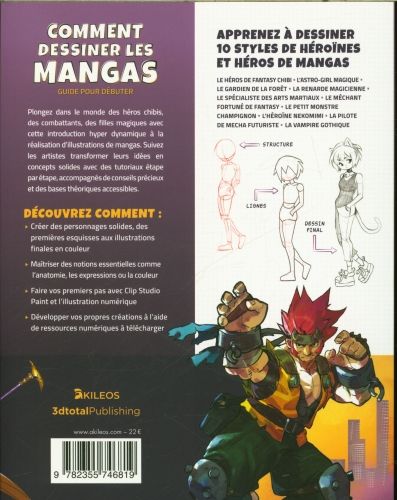 Produktbild: Comment dessiner les mangas : guide pour d&eacute;buter