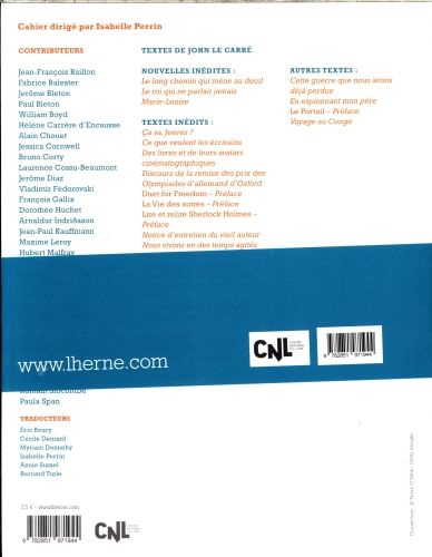 Produktbild: Les cahiers de l'Herne no 122 : John le Carr&eacute;