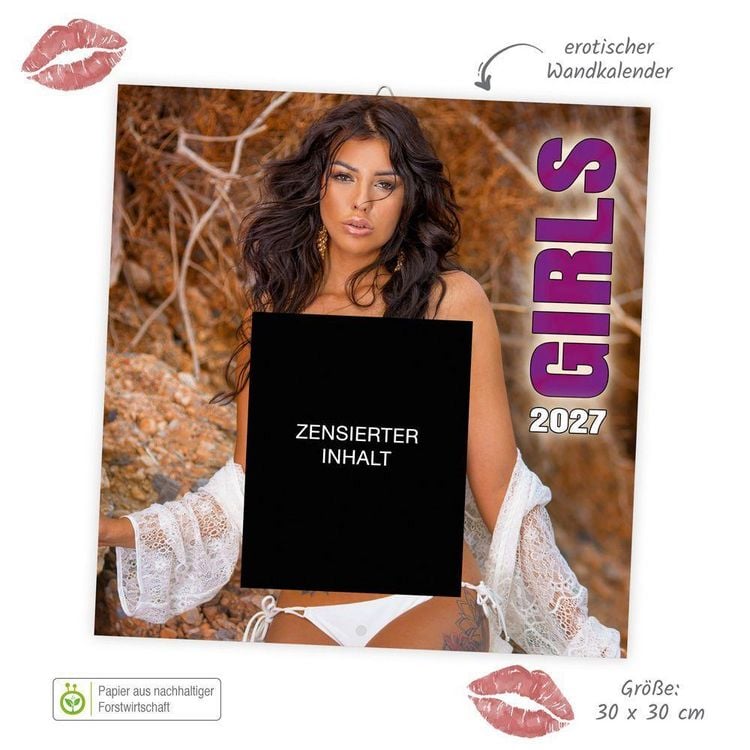 Produktbild: TR&Ouml;TSCH - Erotikkalender Broschurkalender Girls 2027