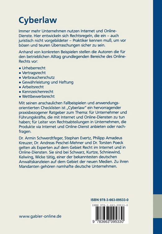 Produktbild: Cyberlaw