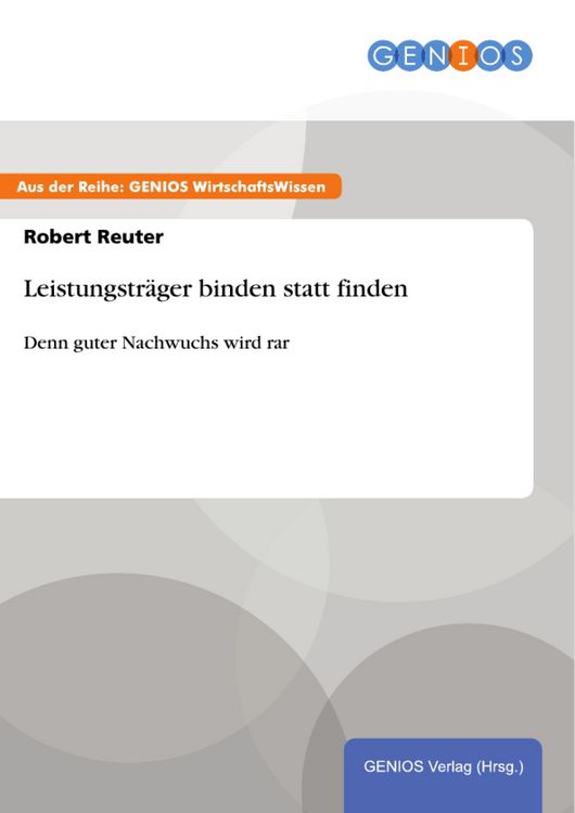 Produktbild: Leistungstr&auml;ger binden statt finden