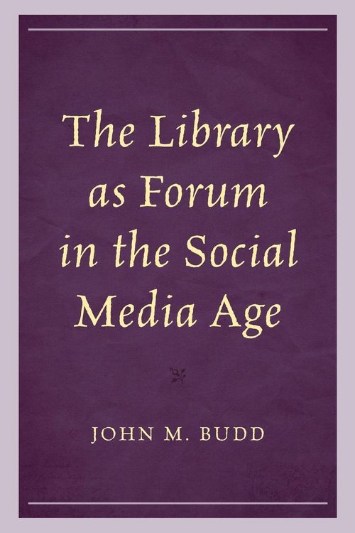 Produktbild: Library as Forum in the Social Media Age