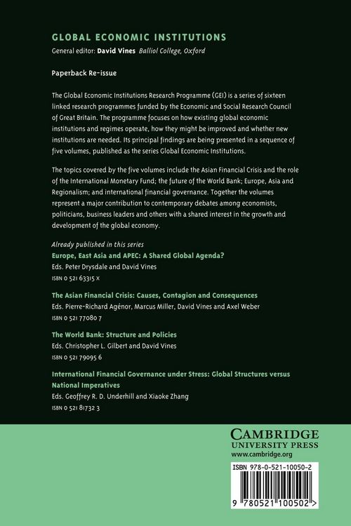 Produktbild: The IMF and Its Critics