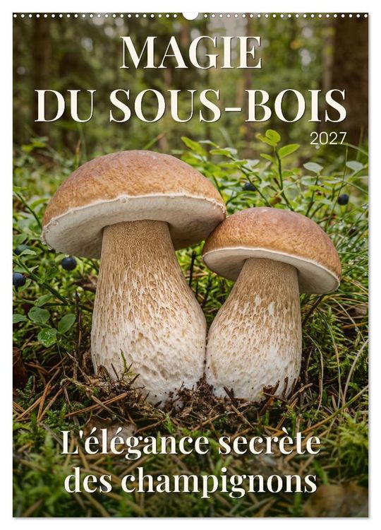 Produktbild: MAGIE DU SOUS-BOIS (Calendrier mural 2027 DIN A2 horizontal), CALVENDO calendrier mensuel
