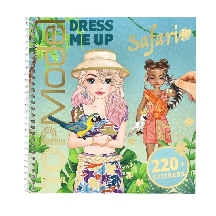 Produktbild: DEPESCHE TOPModel Stickerbuch Dress Me Up Safari