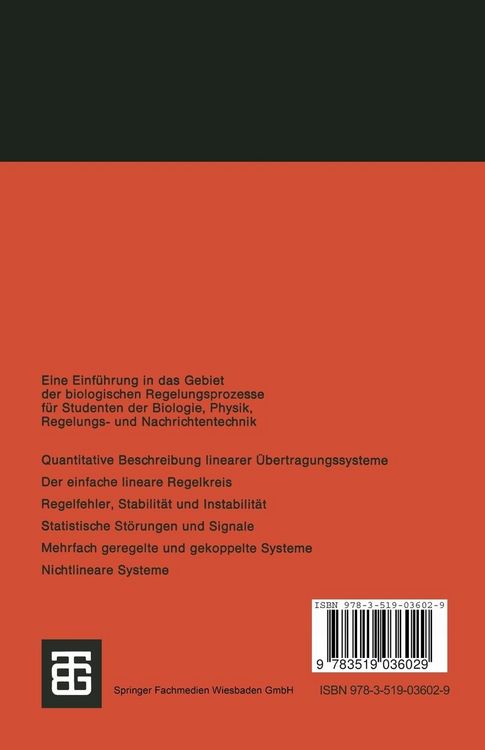 Produktbild: Biologische Kybernetik
