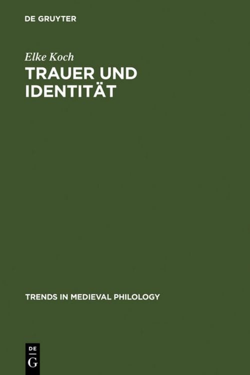 Produktbild: Trauer und Identit&auml;t