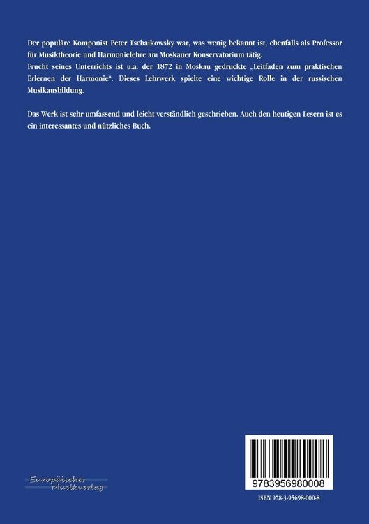 Produktbild: Leitfaden zum praktischen Erlernen der Harmonie