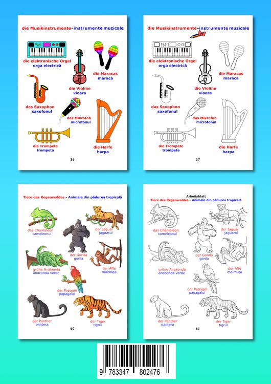 Produktbild: Bildw&ouml;rterbuch Deutsch Rum&auml;nisch f&uuml;r Kinder