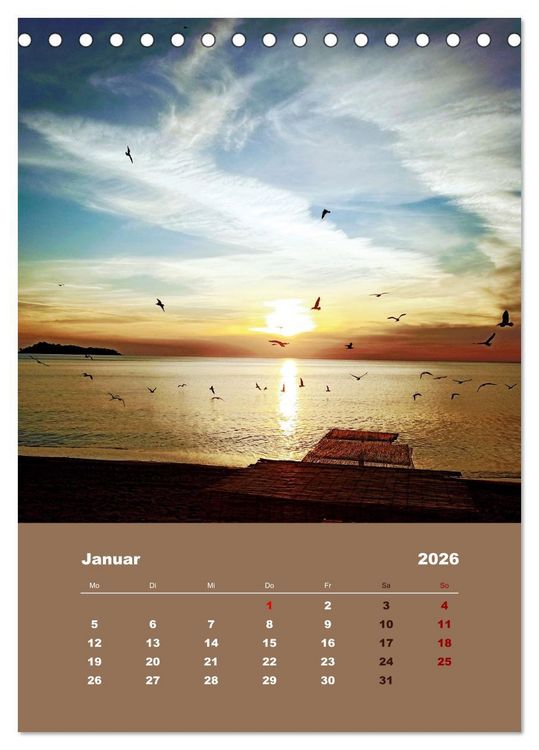 Produktbild: Entdecke die Sch&ouml;nheit der griechischen Insel Lesvos (Tischkalender 2026 DIN A5 hoch), CALVENDO Monatskalender