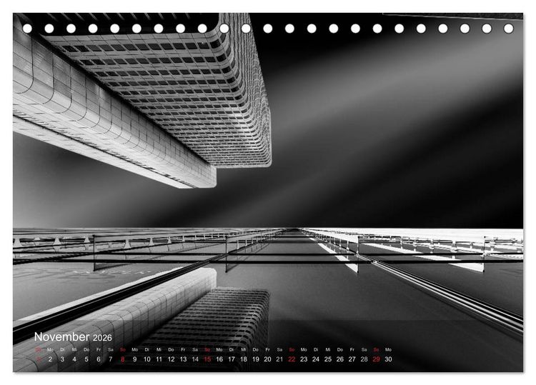 Produktbild: Direction Sky - Faszination Architektur 2026 (Tischkalender 2026 DIN A5 quer), CALVENDO Monatskalender