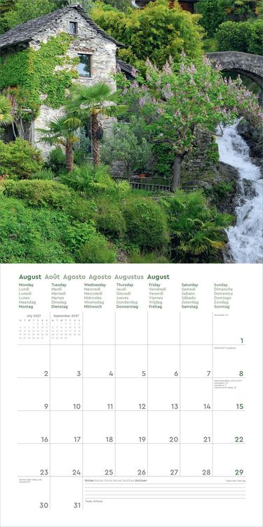 Produktbild: G&auml;rten der Welt - KUNTH Broschurkalender 2027